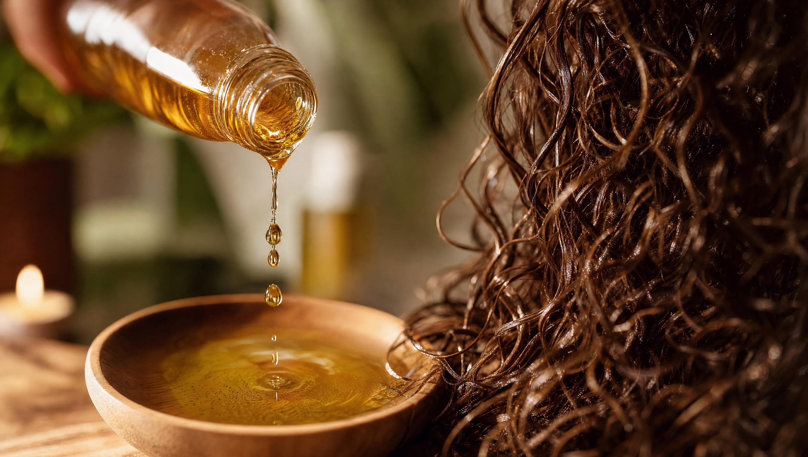 L'oil rinsing : le rinçage à l'huile qui métamorphose les cheveux secs