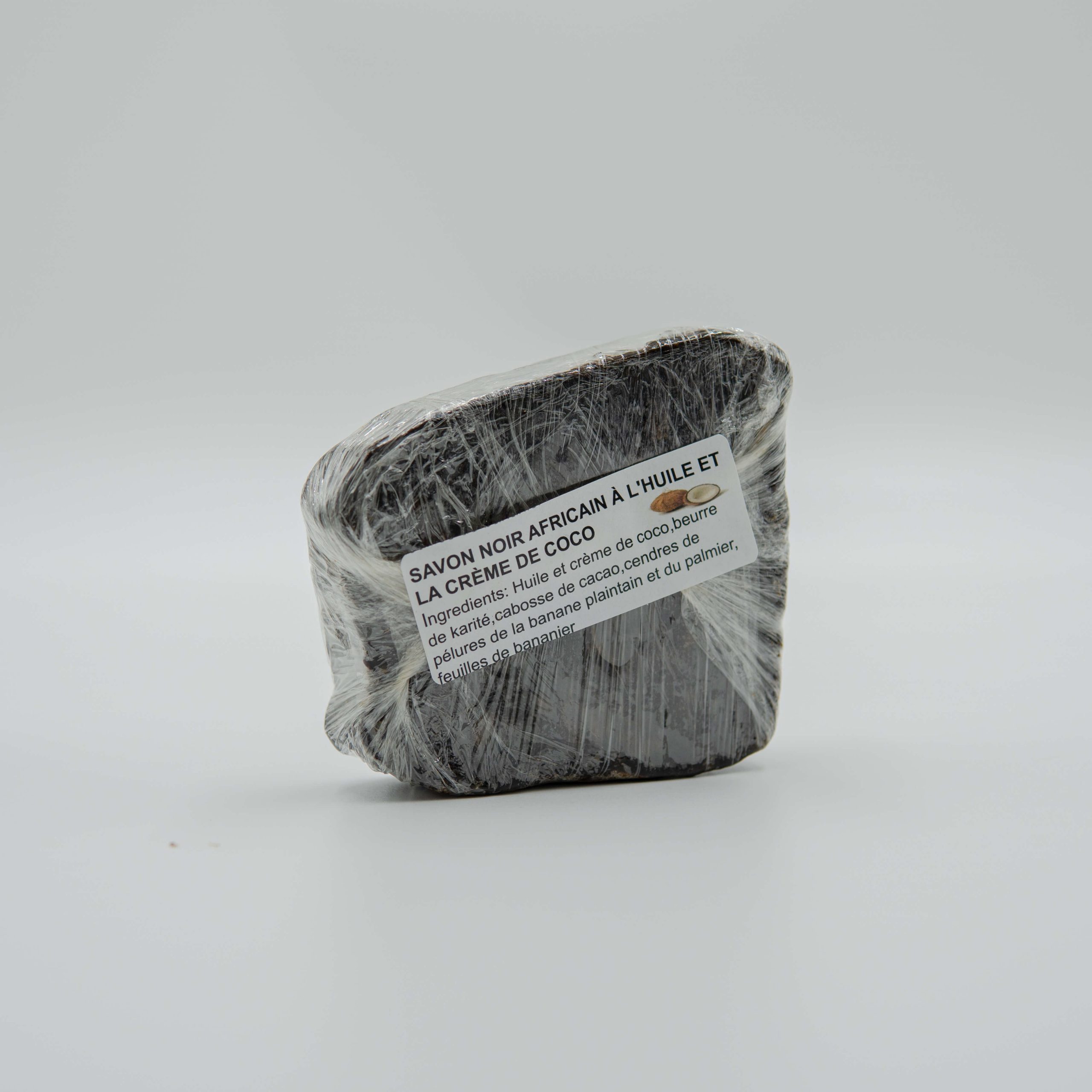 Savon noir à l’huile et à la crème de Coco