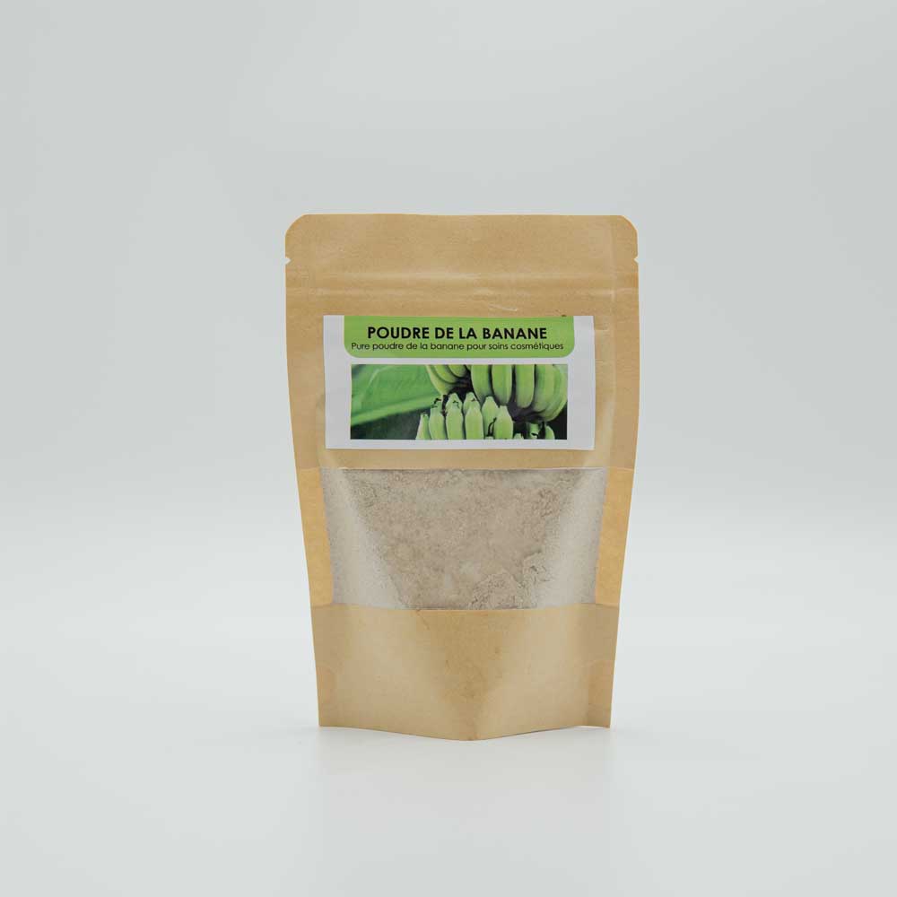 Poudre de Banane pour cheveux et corps